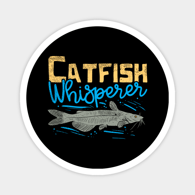Flat Head Catfish Whisperer Mudcat Magnet by Dolde08
